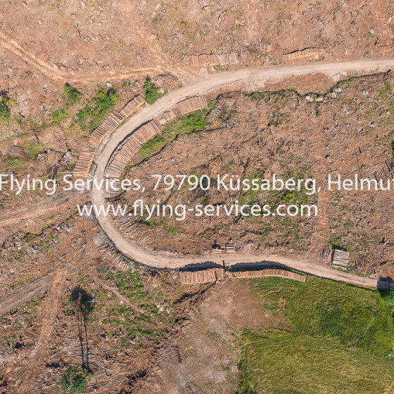 Luftbild Dokumentation Tornado Schaden 2015 Bonndorfer Wald FS P1050787
