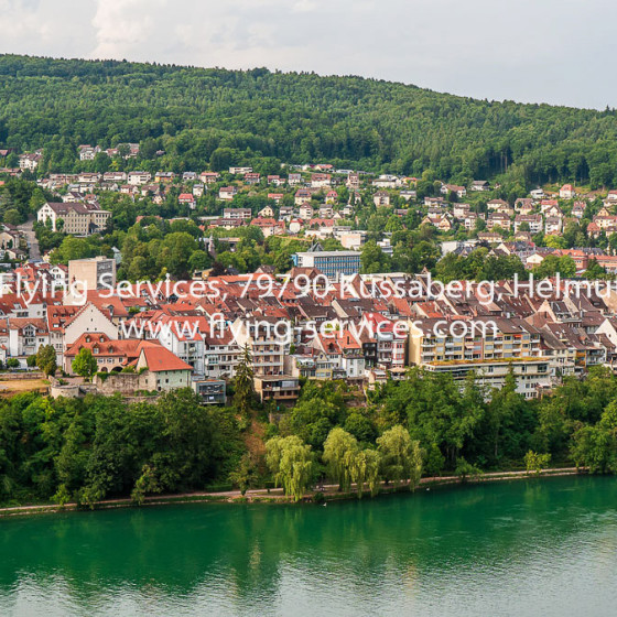 Luftbild Stadt Waldshut aus CH-Sicht FS P1050160