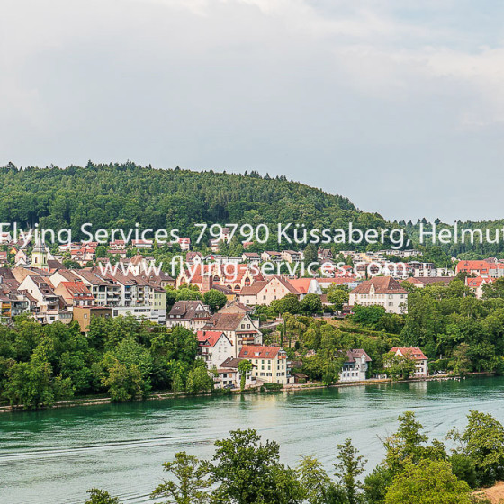 Luftbild Stadt Waldshut aus CH-Sicht FS P1050168